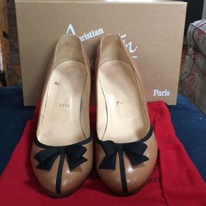 Christian Louboutin Lavalliere 85 Kid/Grosgrain